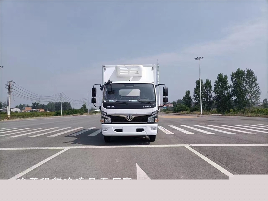 白城市江铃顺达国六双排冷藏车