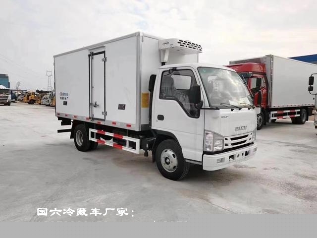 肇庆市福田奥铃大黄蜂国六6.8米高顶双卧冷藏车